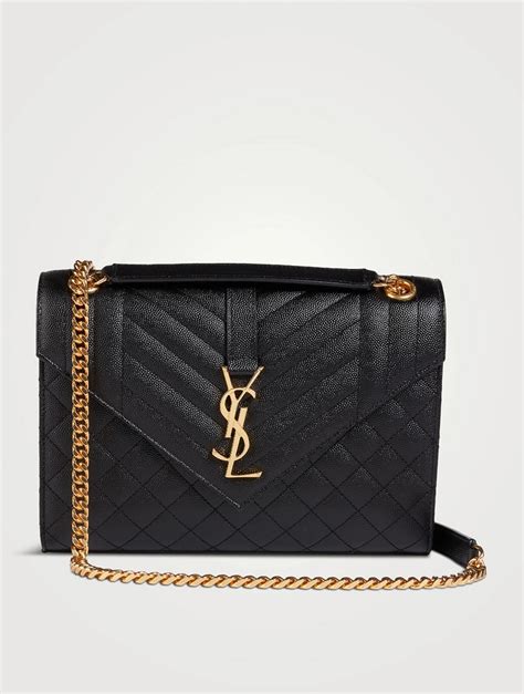 ysl monogramme bag review|YSL monogram envelope bag.